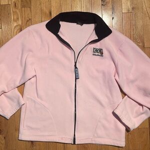 Pink Fleece Women's Jacket made in USA